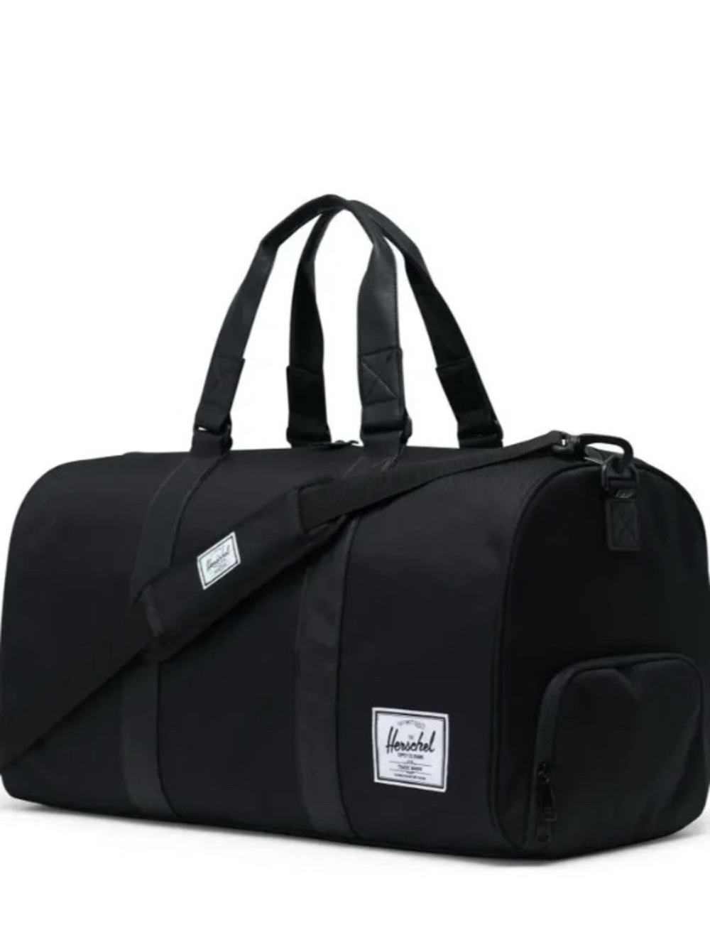 Hershel Supply Black Novel Weekender Duffle Bag Standard Size GUC